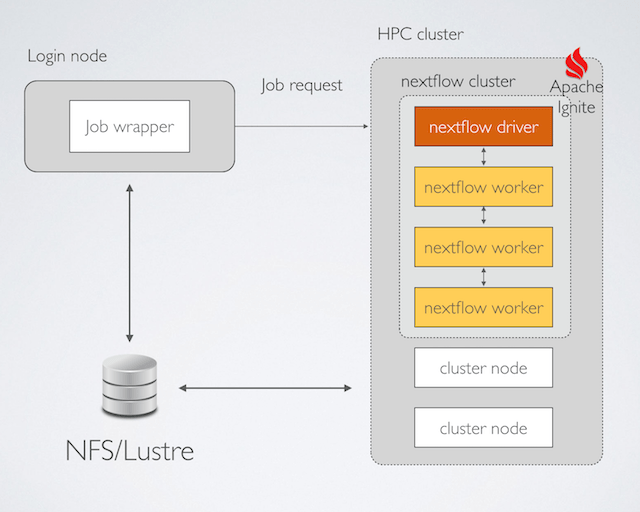 Nextflow distributed execution